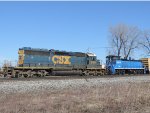 CSX 8199 and GMTX 205
